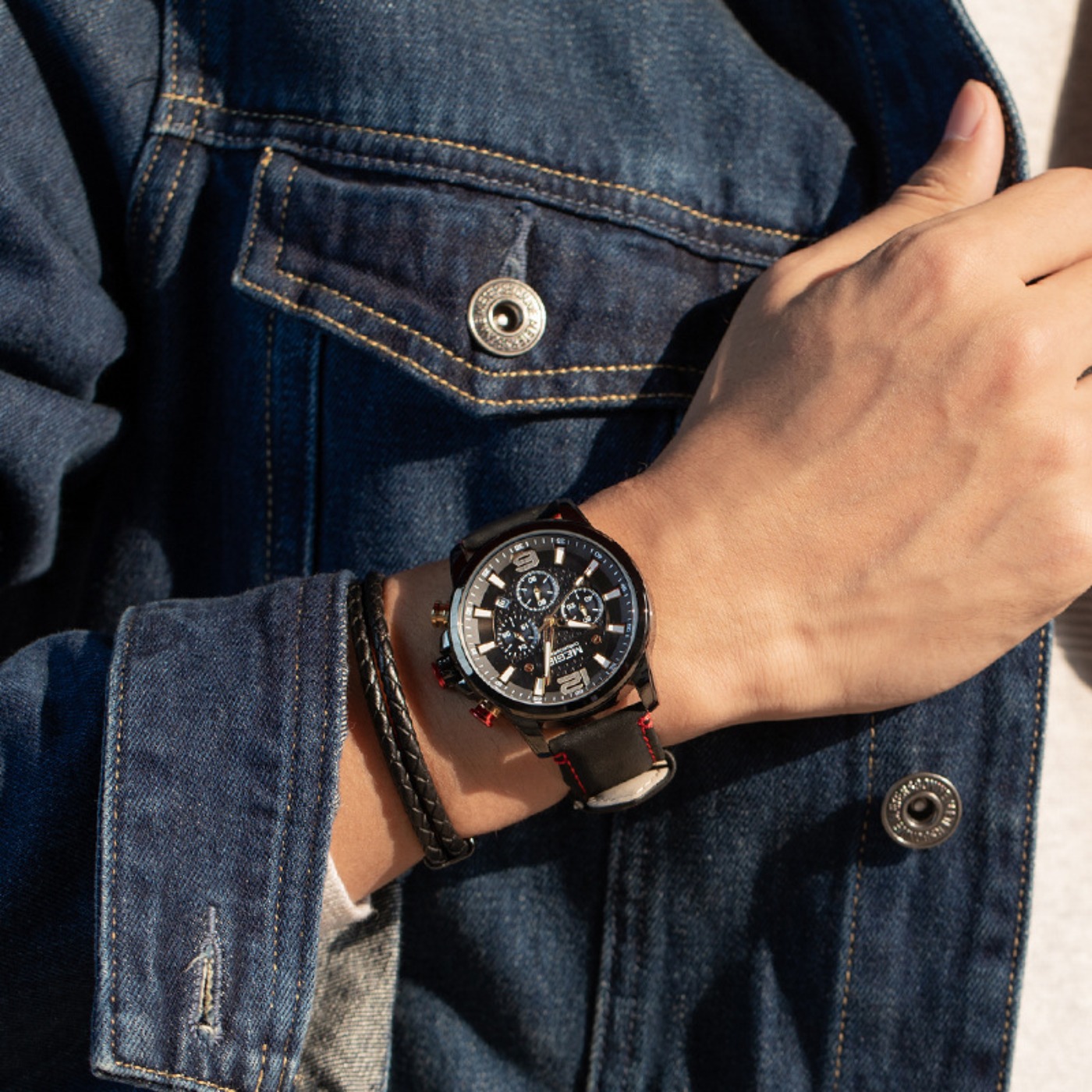 Relógios de Luxo MEGIR 2020 pa - Luxury Quartz Watch Brands avaliação e preço