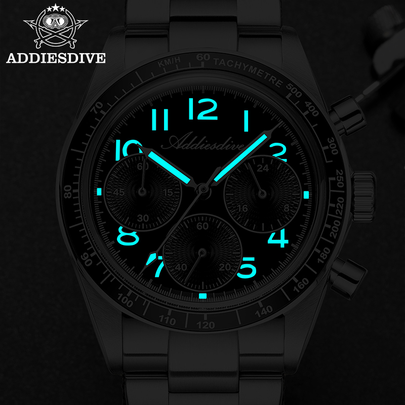 Relógios Masculinos ADDIESDIVE - Luxury Watch Second Hand avaliação e preço