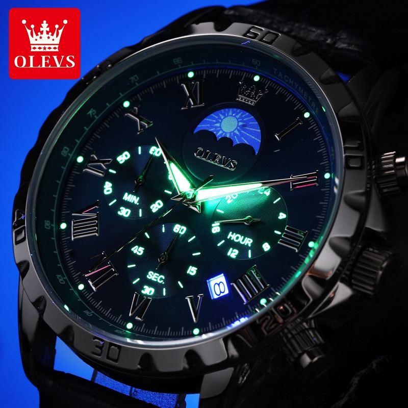 Olevs 2950 relógio masculino m - Luxury Watch Audemars Piguet avaliação e preço