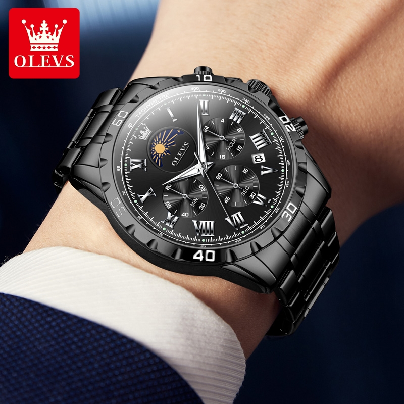 Olevs 2950 relógio masculino m - Luxury Watch Audemars Piguet avaliação e preço