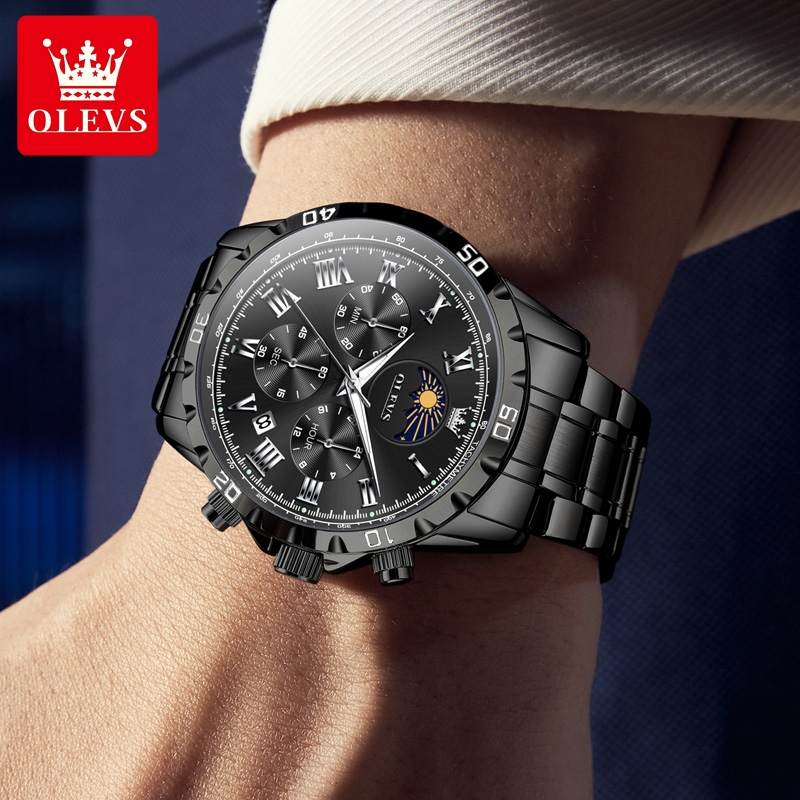 Olevs 2950 relógio masculino m - Luxury Watch Audemars Piguet avaliação e preço
