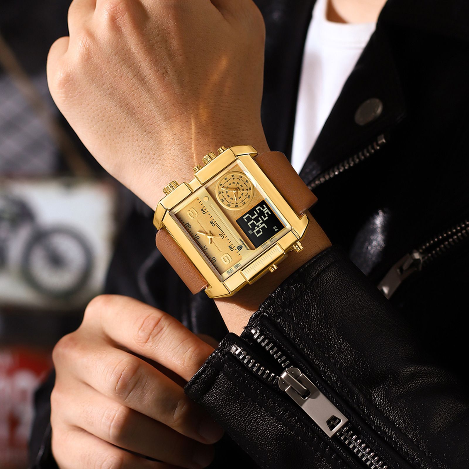 Relógio de Pulso Masculino Lux - Luxury Watch Audemars Piguet avaliação e preço